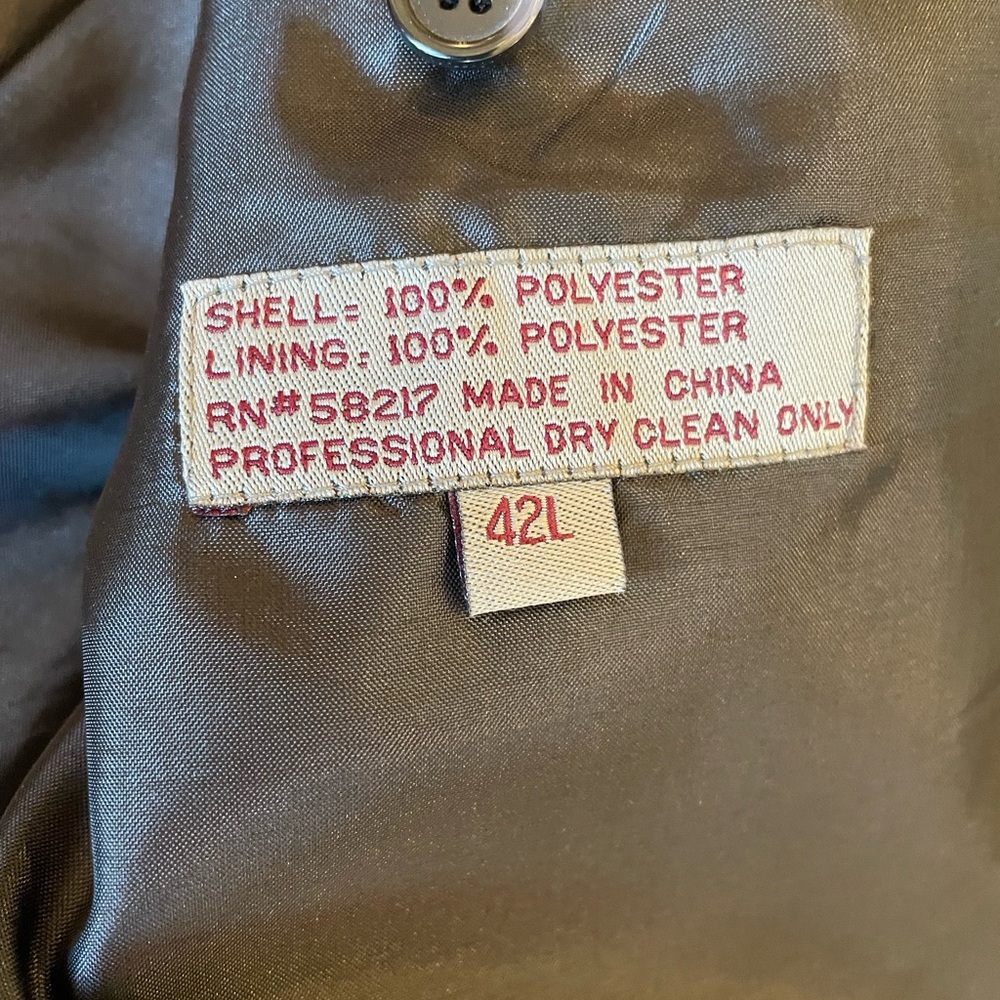 Classic Navy Pen Stripe Men's Suit - Picture 4 of 7